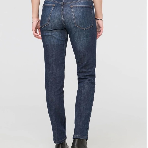 NWT DU/ER Womens Girlfriend Jean in Heritage Blue. - Picture 7 of 10